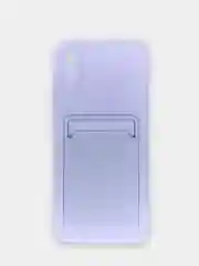Сиреневый чехол для Xiaomi Redmi 9A, Сяоми Редми 9А, силиконовый, с карманом для карты