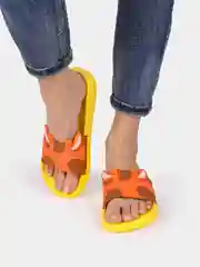 Желтый сланцы детские "Жирафик", 4 цвета
