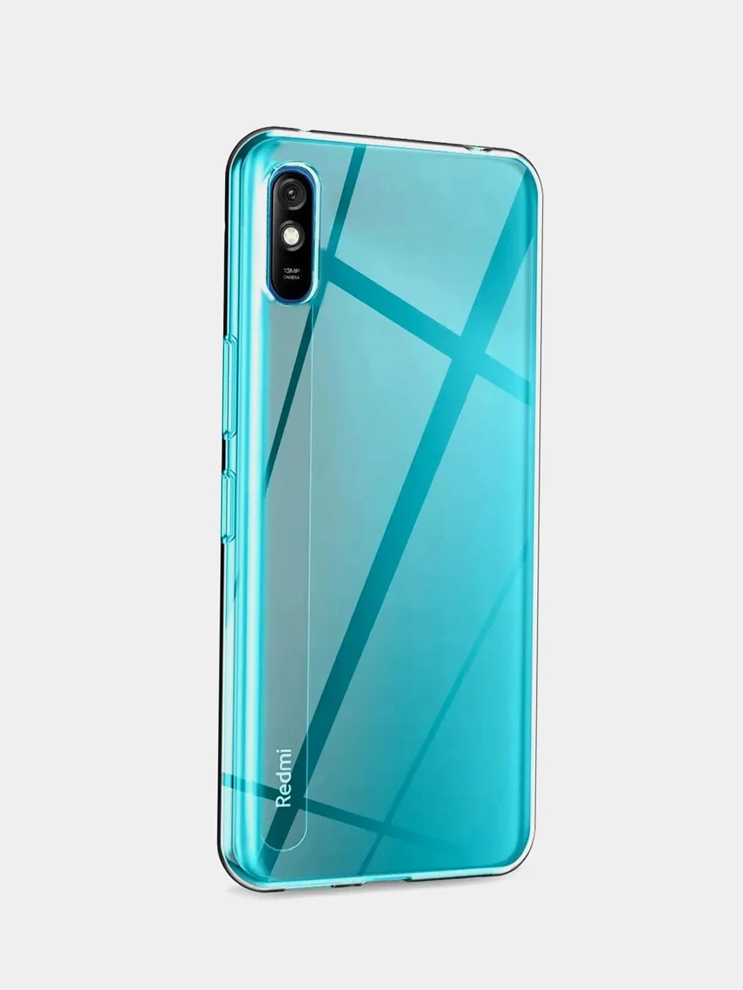 Чехол для Xiaomi Redmi 9A прозрачный, силиконовый