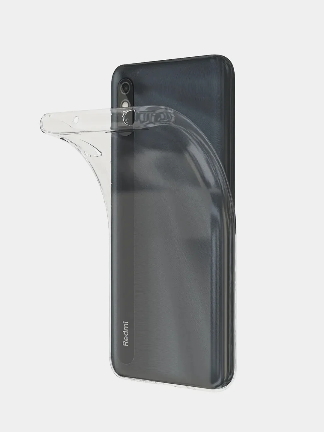 Чехол для Xiaomi Redmi 9A прозрачный, силиконовый