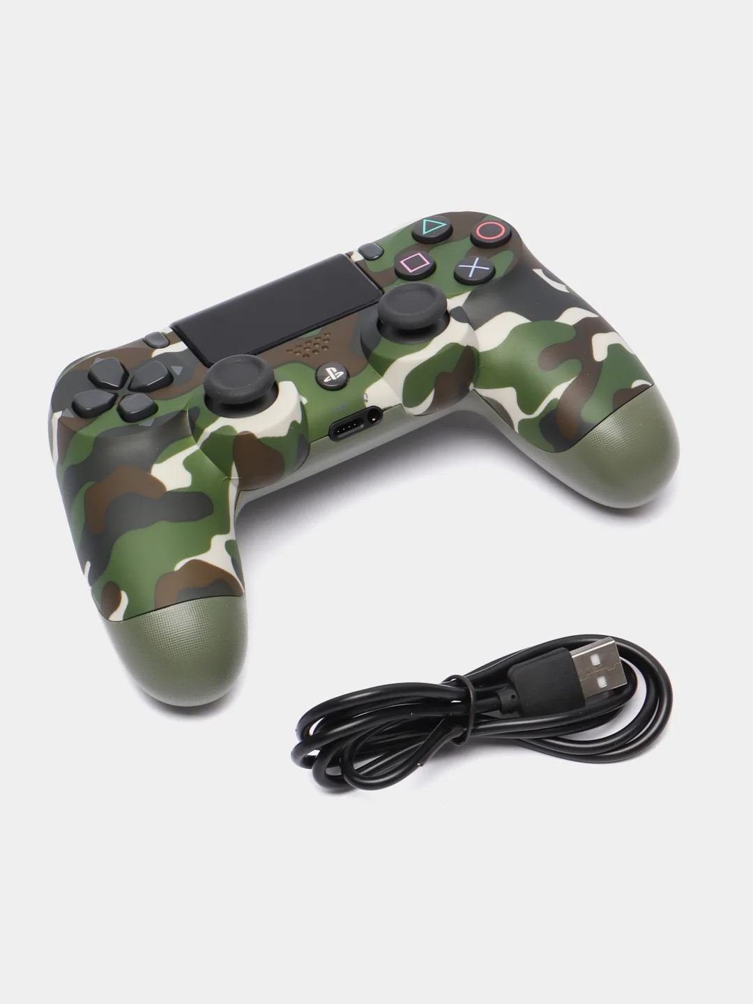 Зелёный хаки беспроводной джойстик PlayStation, PS4, геймпад для телефона и ПК
