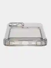 Серый чехол для iPhone с карманом для карт