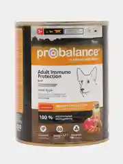 Влажный корм для собак Probalance "Adult Immuno Protection" с говядиной, 850 г