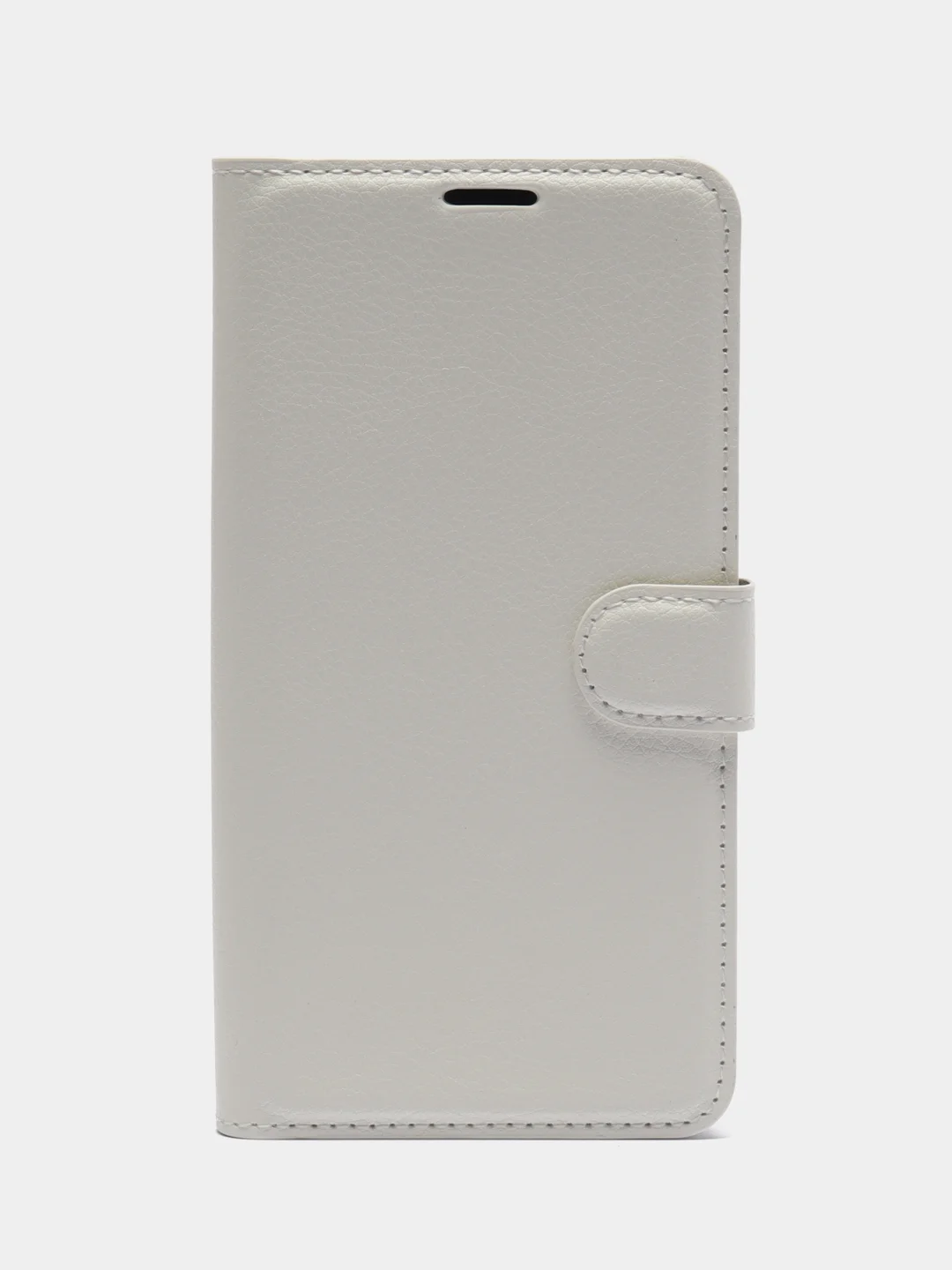 Белый чехол-книжка Xiaomi Redmi 8A с магнитной застежкой и визитницей