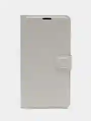 Белый чехол-книжка Xiaomi Redmi 8A с магнитной застежкой и визитницей