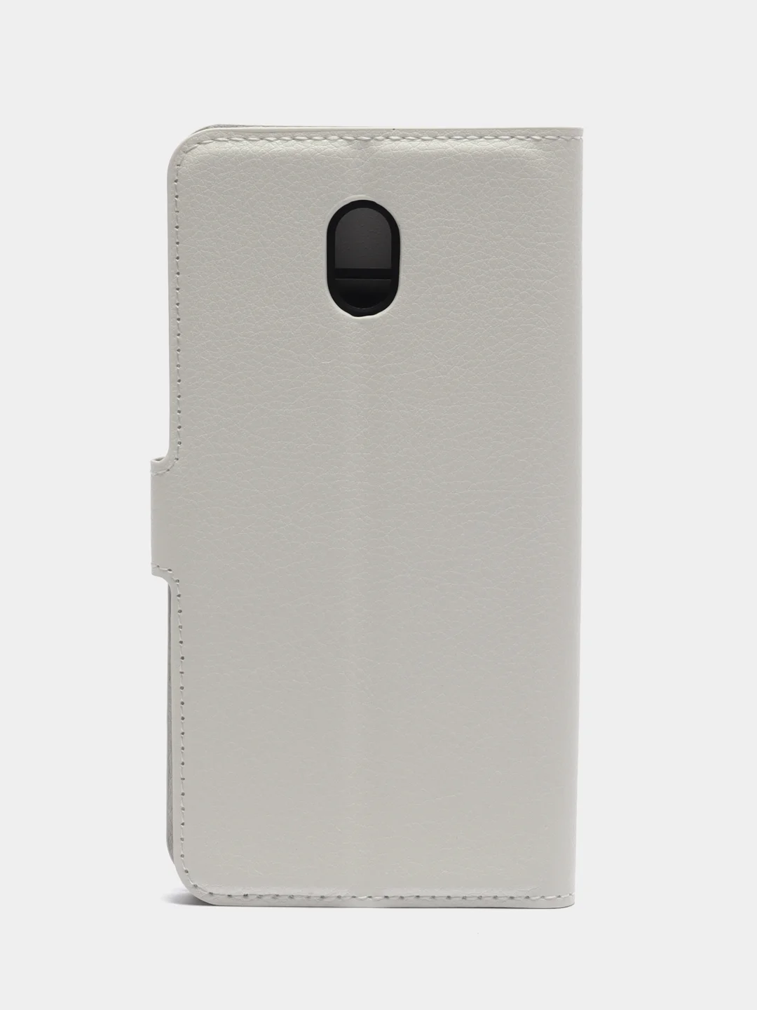Белый чехол-книжка Xiaomi Redmi 8A с магнитной застежкой и визитницей