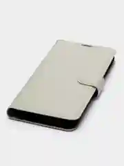 Белый чехол-книжка Xiaomi Redmi 8A с магнитной застежкой и визитницей