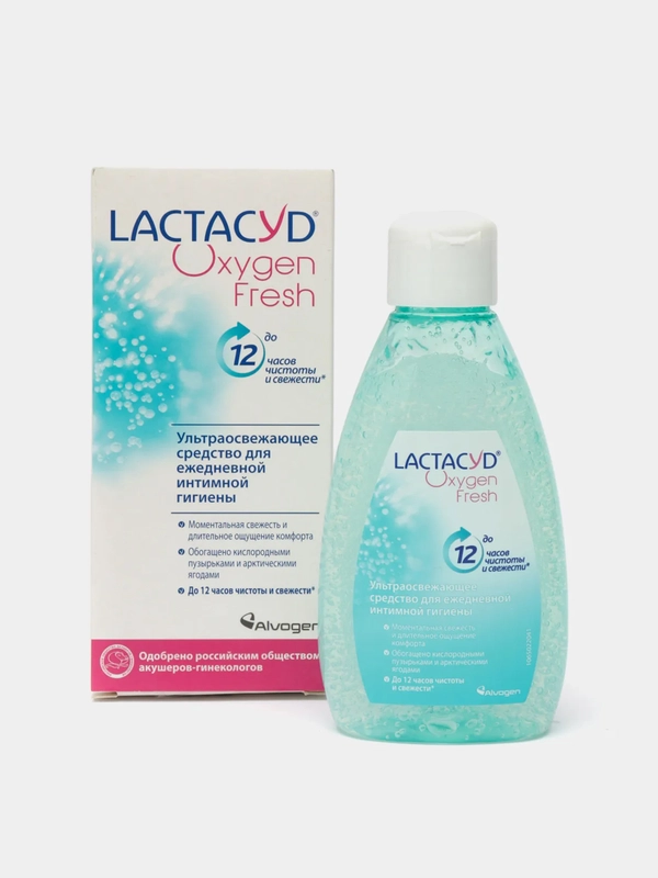 Гель для интимной гигиены Lactacyd Кислородная Свежесть, 200 мл