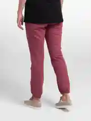 Бордовый утеплённые брюки женские Zarka