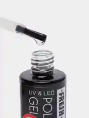 Прозрачный топ без липкого слоя для ногтей Fresh Prof Silicone Top, 10г топ для маникюра и педикюра