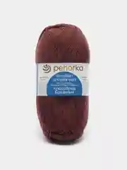 Коричневый пряжа Пехорка "Кроссбред Бразилии", 50% шерсть мериноса, 50% акрил, 100 г, 500 м