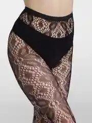 Аметистовый колготки эротические, черные, 40 видов