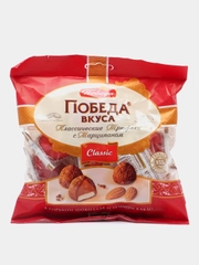 Конфеты шоколадные Победа вкуса "Классические трюфели с марципаном", 155 г