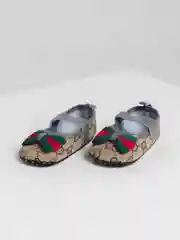 Коричневый пинетки для новорождённых