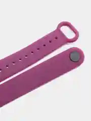 Аметистовый ремешок для Xiaomi Mi Band 3 и Mi Band 4, силиконовый