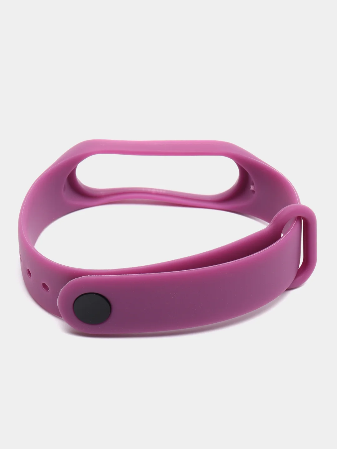 Аметистовый ремешок для Xiaomi Mi Band 3 и Mi Band 4, силиконовый