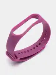 Аметистовый ремешок для Xiaomi Mi Band 3 и Mi Band 4, силиконовый