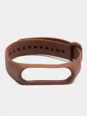 Светло-коричневый ремешок для Xiaomi Mi Band 3 и Mi Band 4, силиконовый