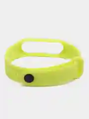 Лимонный ремешок для Xiaomi Mi Band 3 и Mi Band 4, силиконовый