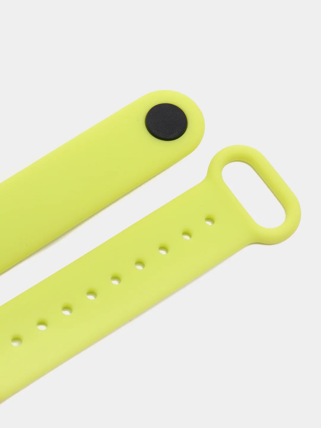 Лимонный ремешок для Xiaomi Mi Band 3 и Mi Band 4, силиконовый
