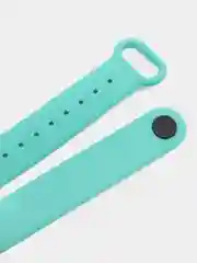 Бирюзовый ремешок для Xiaomi Mi Band 3 и Mi Band 4, силиконовый