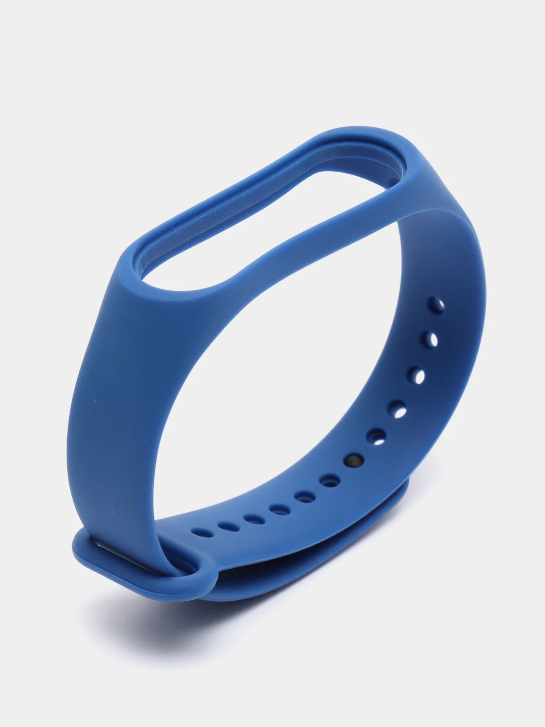 Синий ремешок для Xiaomi Mi Band 3 и Mi Band 4, силиконовый