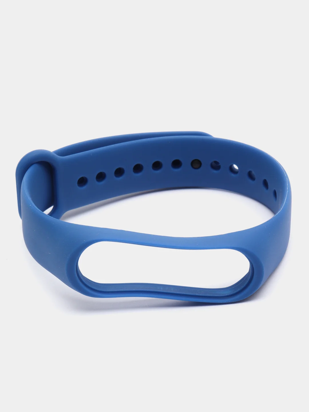 Синий ремешок для Xiaomi Mi Band 3 и Mi Band 4, силиконовый