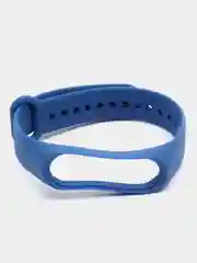 Синий ремешок для Xiaomi Mi Band 3 и Mi Band 4, силиконовый