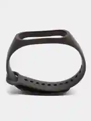 Серый ремешок для Xiaomi Mi Band 3 и Mi Band 4, силиконовый