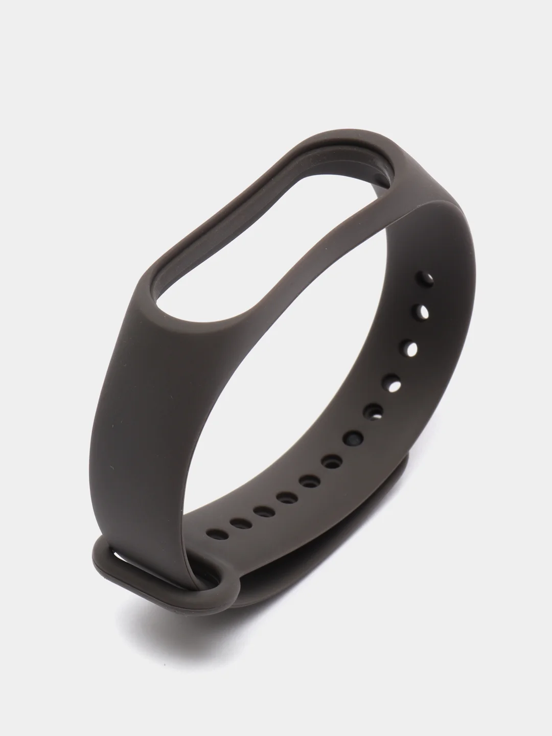 Серый ремешок для Xiaomi Mi Band 3 и Mi Band 4, силиконовый