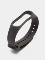 Серый ремешок для Xiaomi Mi Band 3 и Mi Band 4, силиконовый