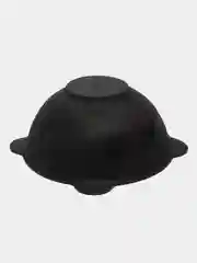Казан чугунный, плоское дно, алюминиевая крышка, 8 л