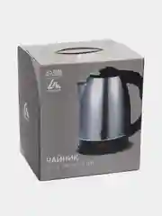 Чайник электрический LuazON LSK-1805, металл, серебристый, 1,8 л, 1500 Вт