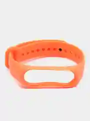 Оранжевый ремешок для Xiaomi Mi Band 3 и Mi Band 4, силиконовый