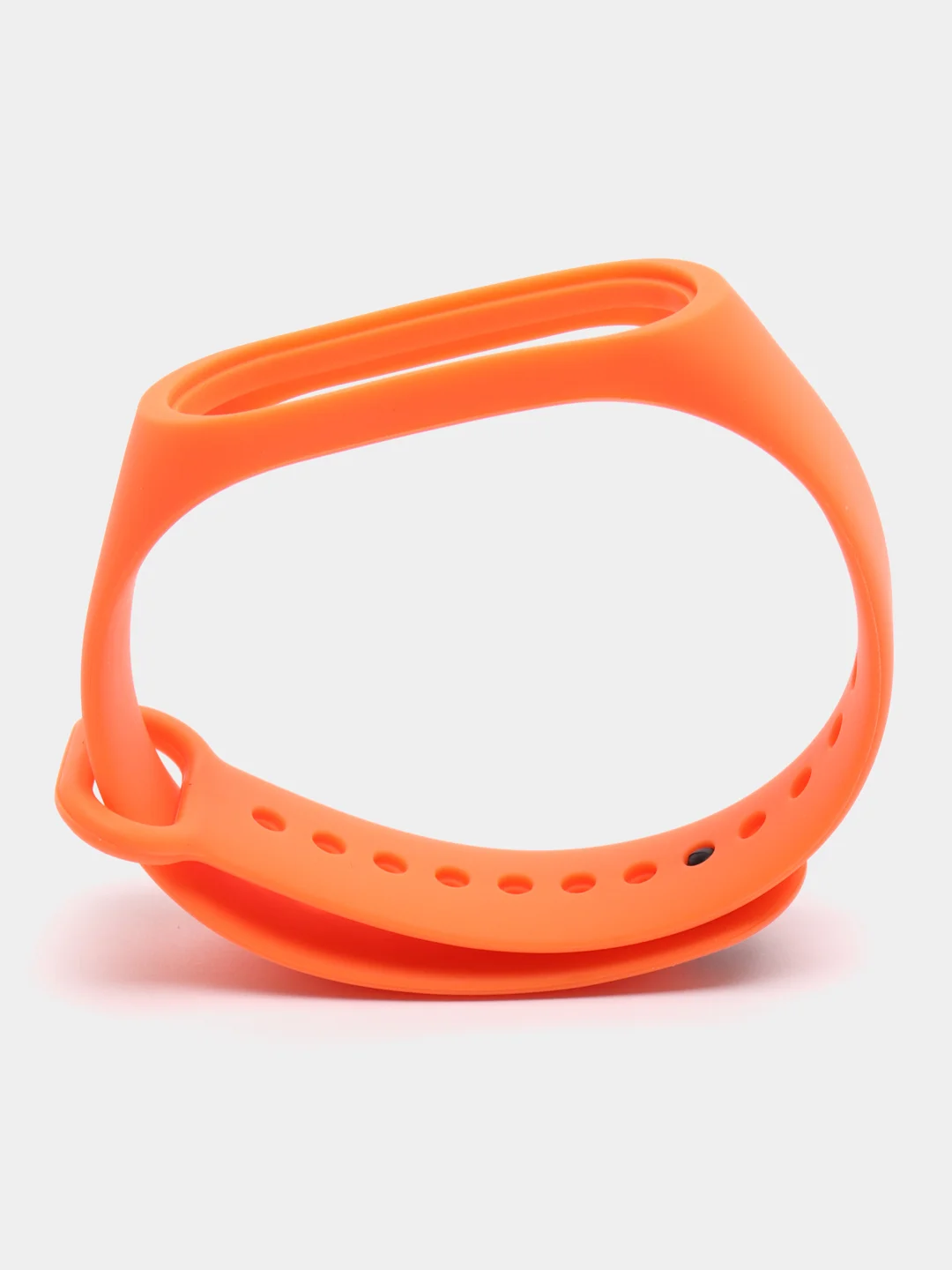 Оранжевый ремешок для Xiaomi Mi Band 3 и Mi Band 4, силиконовый