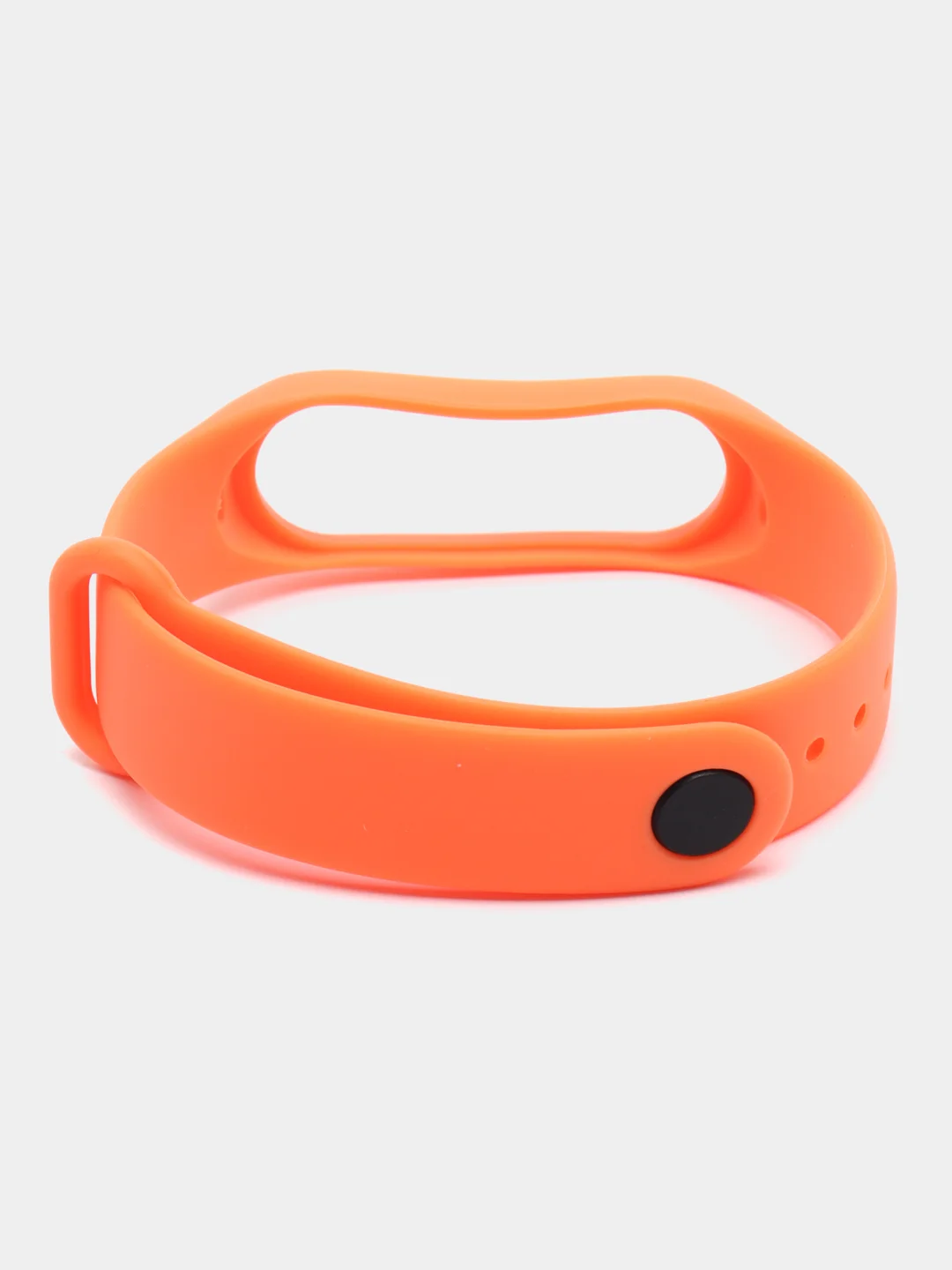 Оранжевый ремешок для Xiaomi Mi Band 3 и Mi Band 4, силиконовый