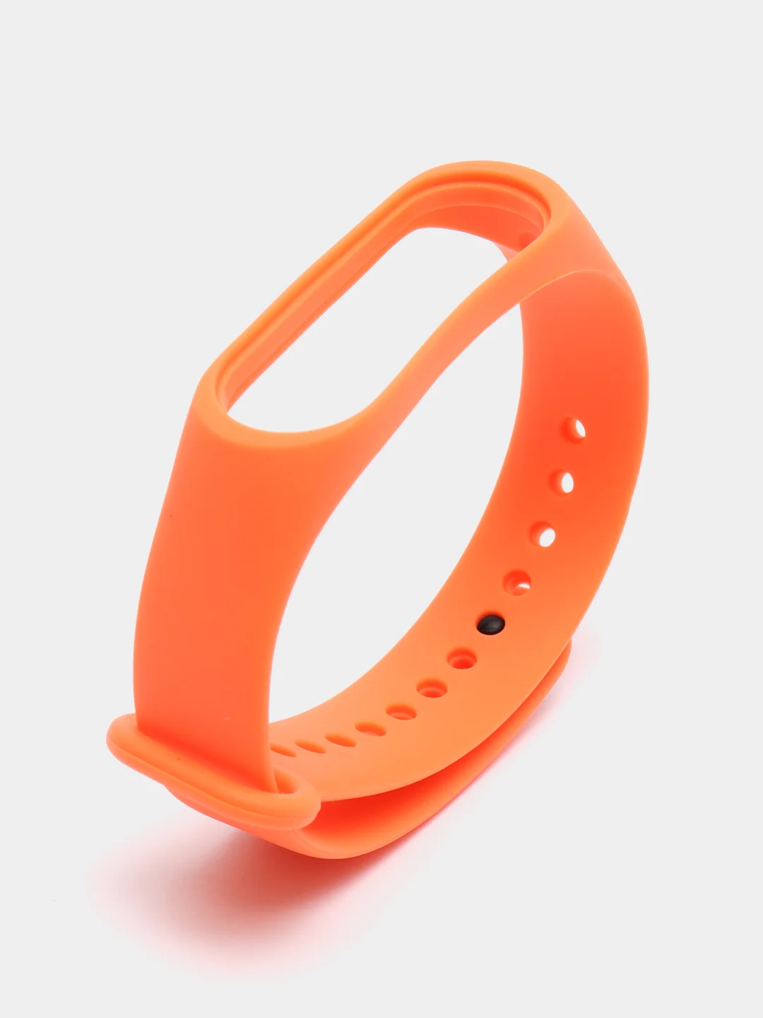 Оранжевый ремешок для Xiaomi Mi Band 3 и Mi Band 4, силиконовый