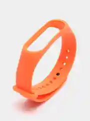 Оранжевый ремешок для Xiaomi Mi Band 3 и Mi Band 4, силиконовый