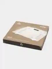 Весы напольные Luazon LVE-001, электронные, до 180 кг, 1хCR2032, стекло, белые