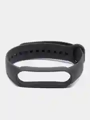 Тёмно-серый ремешок для Xiaomi Mi Band 5 и Mi Band 6, силиконовый