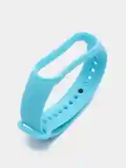 Небесно-голубой ремешок для Xiaomi Mi Band 5 и Mi Band 6, силиконовый