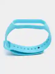 Небесно-голубой ремешок для Xiaomi Mi Band 5 и Mi Band 6, силиконовый