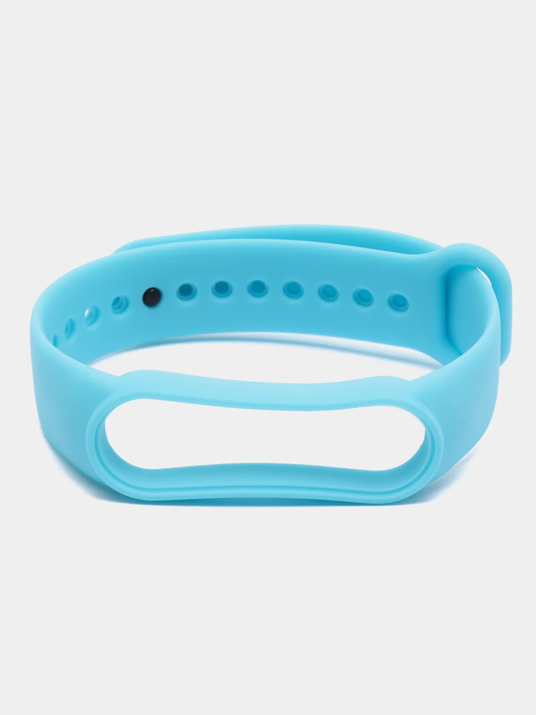 Небесно-голубой ремешок для Xiaomi Mi Band 5 и Mi Band 6, силиконовый