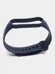 Темно-синий ремешок для Xiaomi Mi Band 5 и Mi Band 6, силиконовый