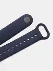 Темно-синий ремешок для Xiaomi Mi Band 5 и Mi Band 6, силиконовый
