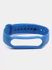 Синий меланж ремешок для Xiaomi Mi Band 5 и Mi Band 6, силиконовый