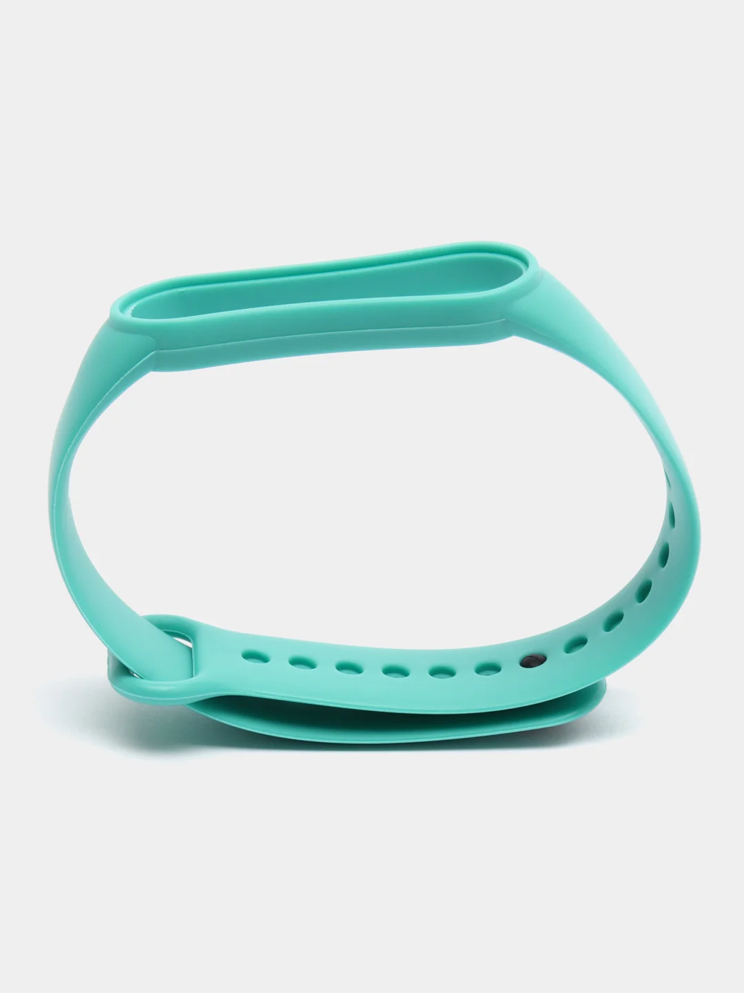Бирюзовый ремешок для Xiaomi Mi Band 5 и Mi Band 6, силиконовый