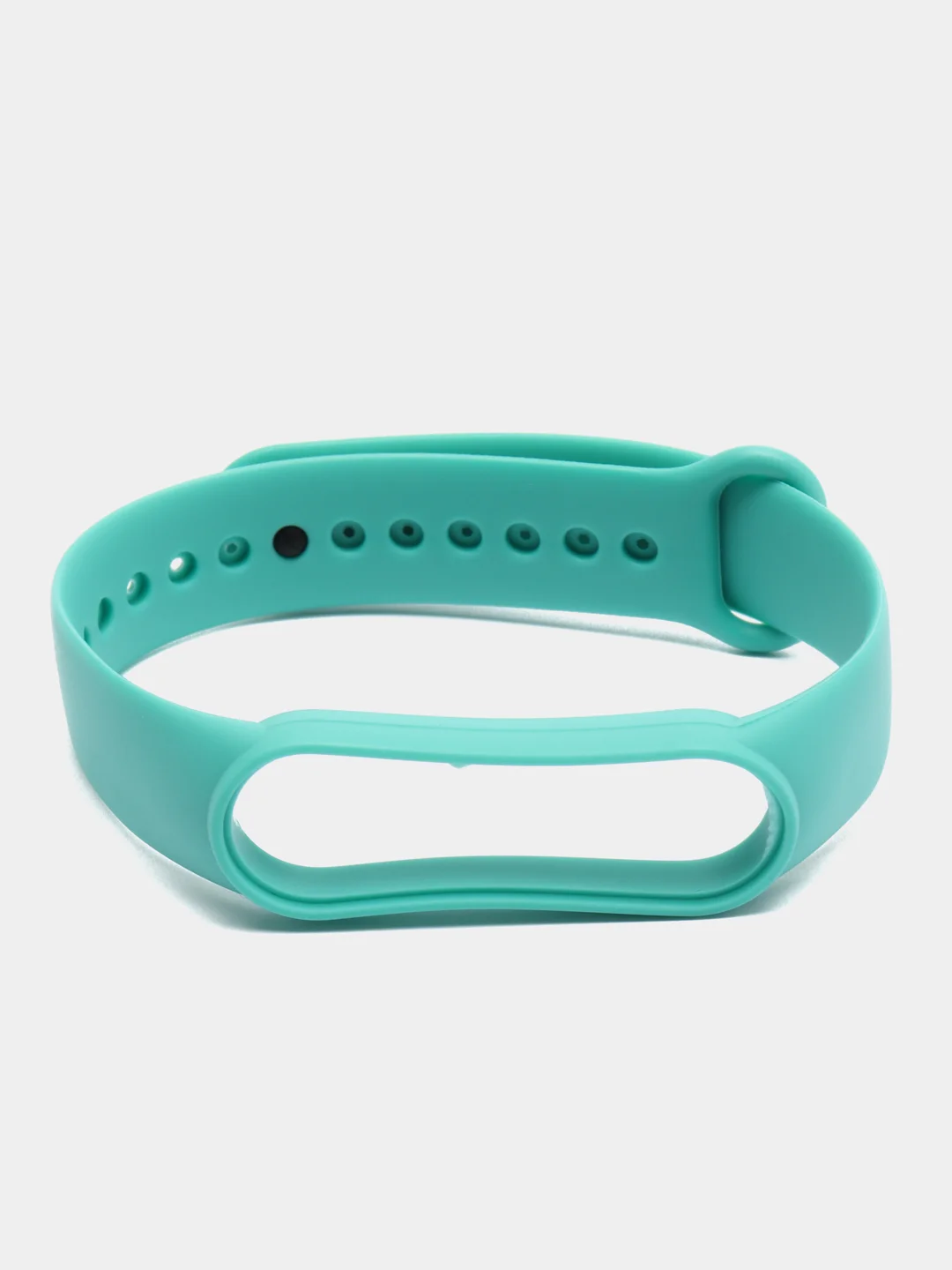 Бирюзовый ремешок для Xiaomi Mi Band 5 и Mi Band 6, силиконовый