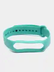 Бирюзовый ремешок для Xiaomi Mi Band 5 и Mi Band 6, силиконовый