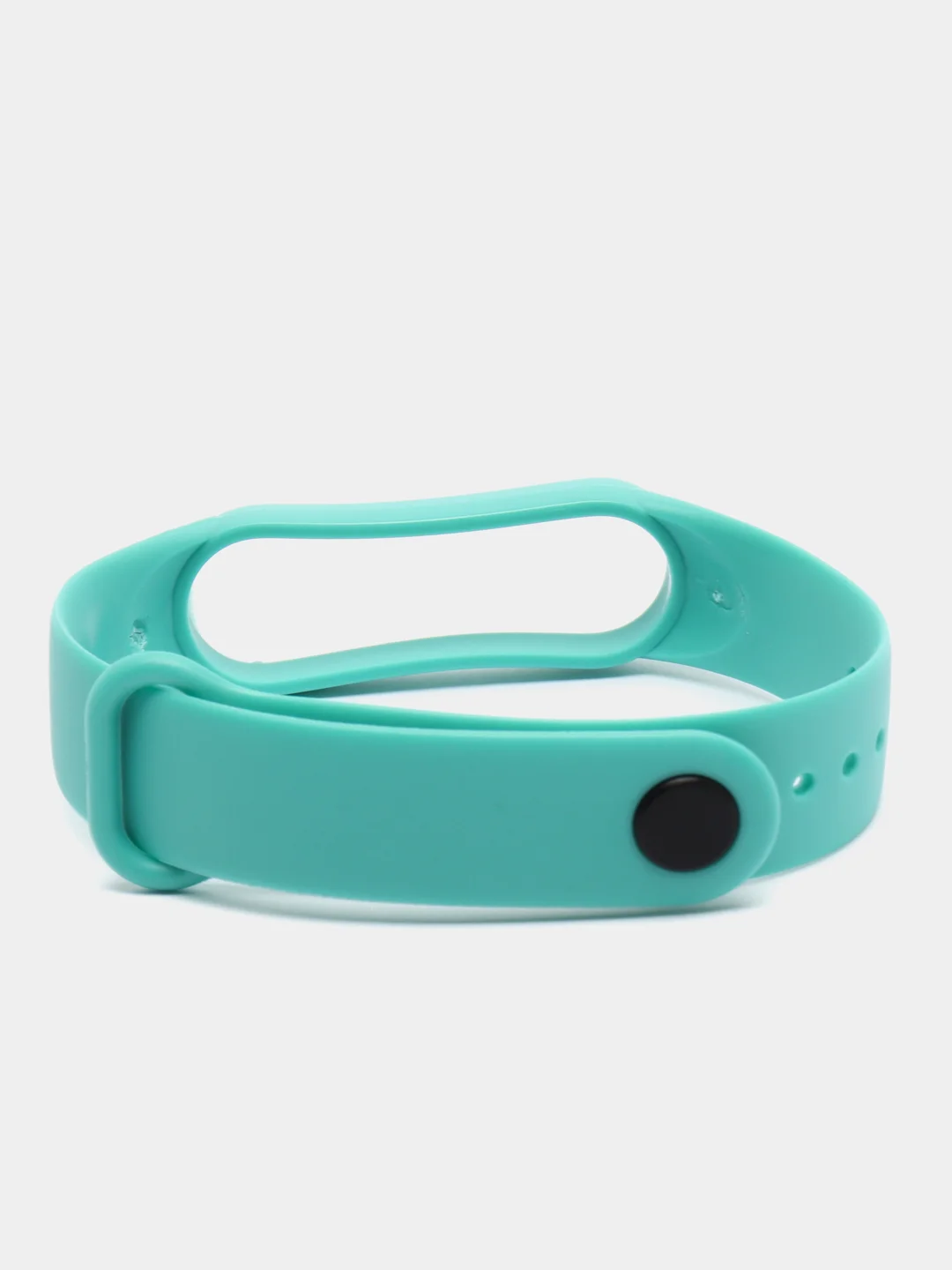 Бирюзовый ремешок для Xiaomi Mi Band 5 и Mi Band 6, силиконовый